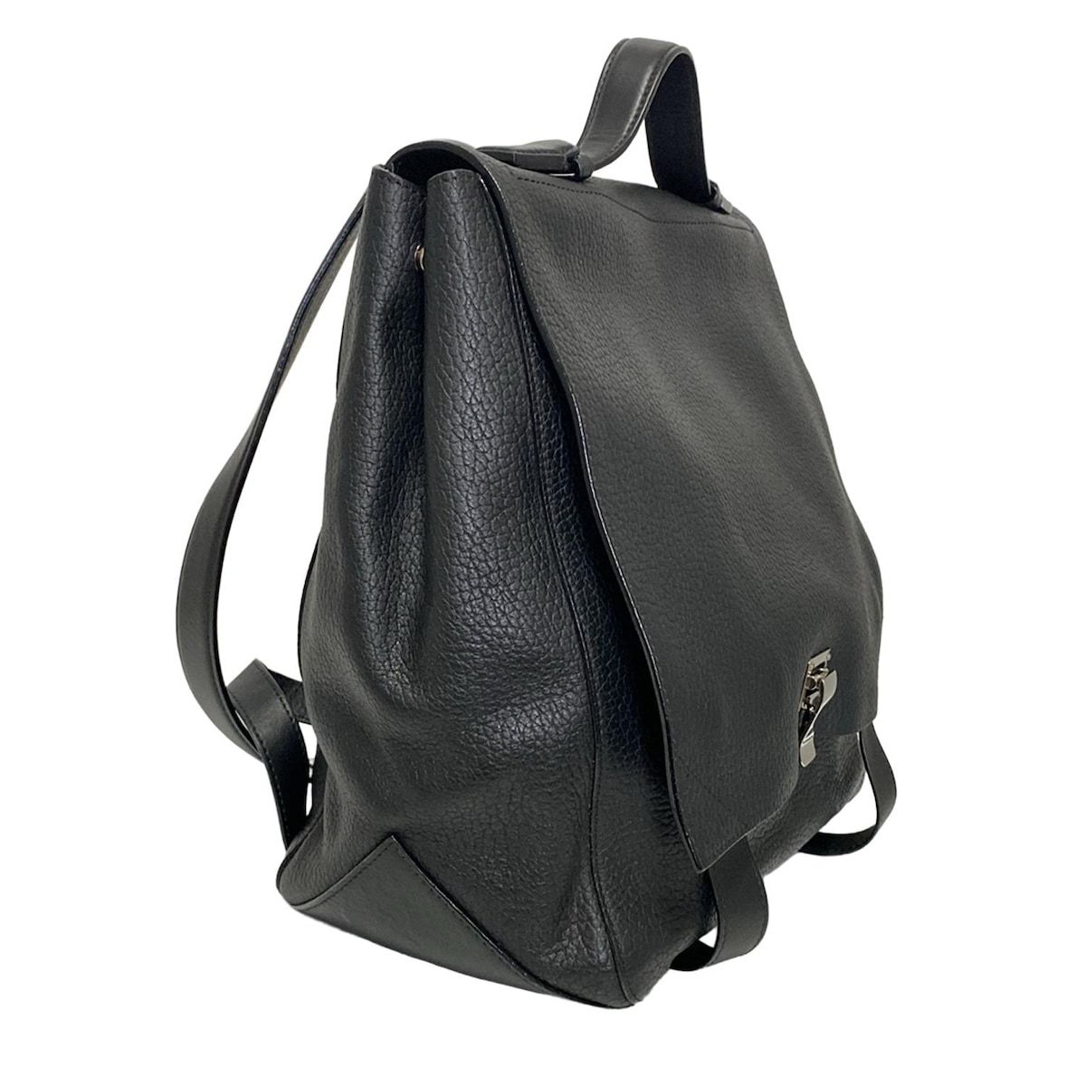 Proenza Schouler プロエンザスクーラー リュックサック - 黒 レザー