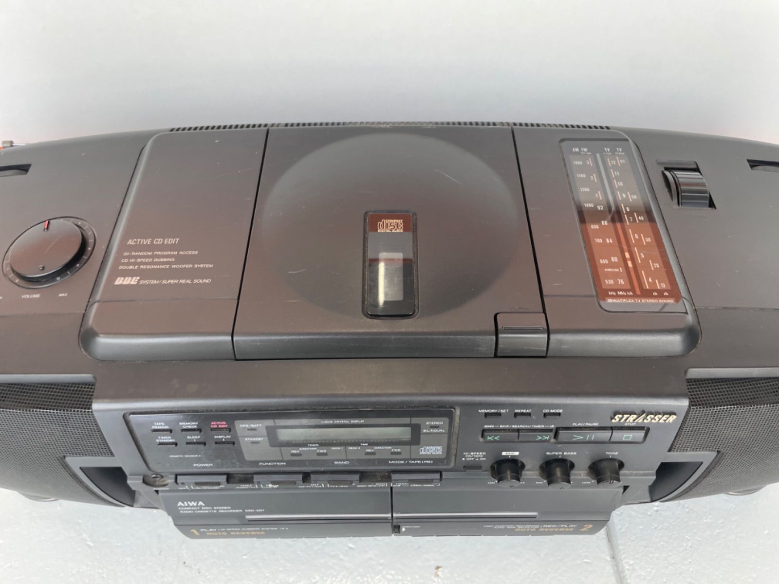 AIWA CSD-XR7 STRASSER CD ラジカセ 中古品 - メルカリ