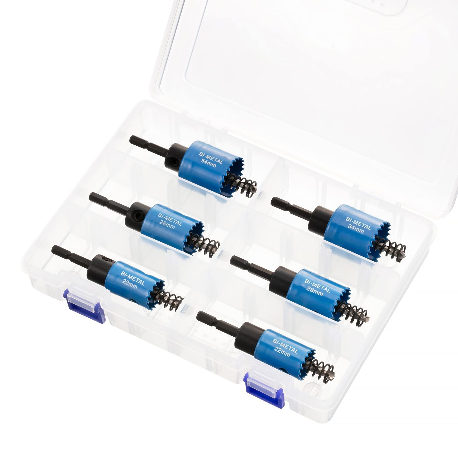 数量 B-H222834|2K 六角軸 セット ホルソー インパクト 6本組 22mm22mm28mm28mm34mm34mm バイメタルホールソー ホールソーセット ホールソー
