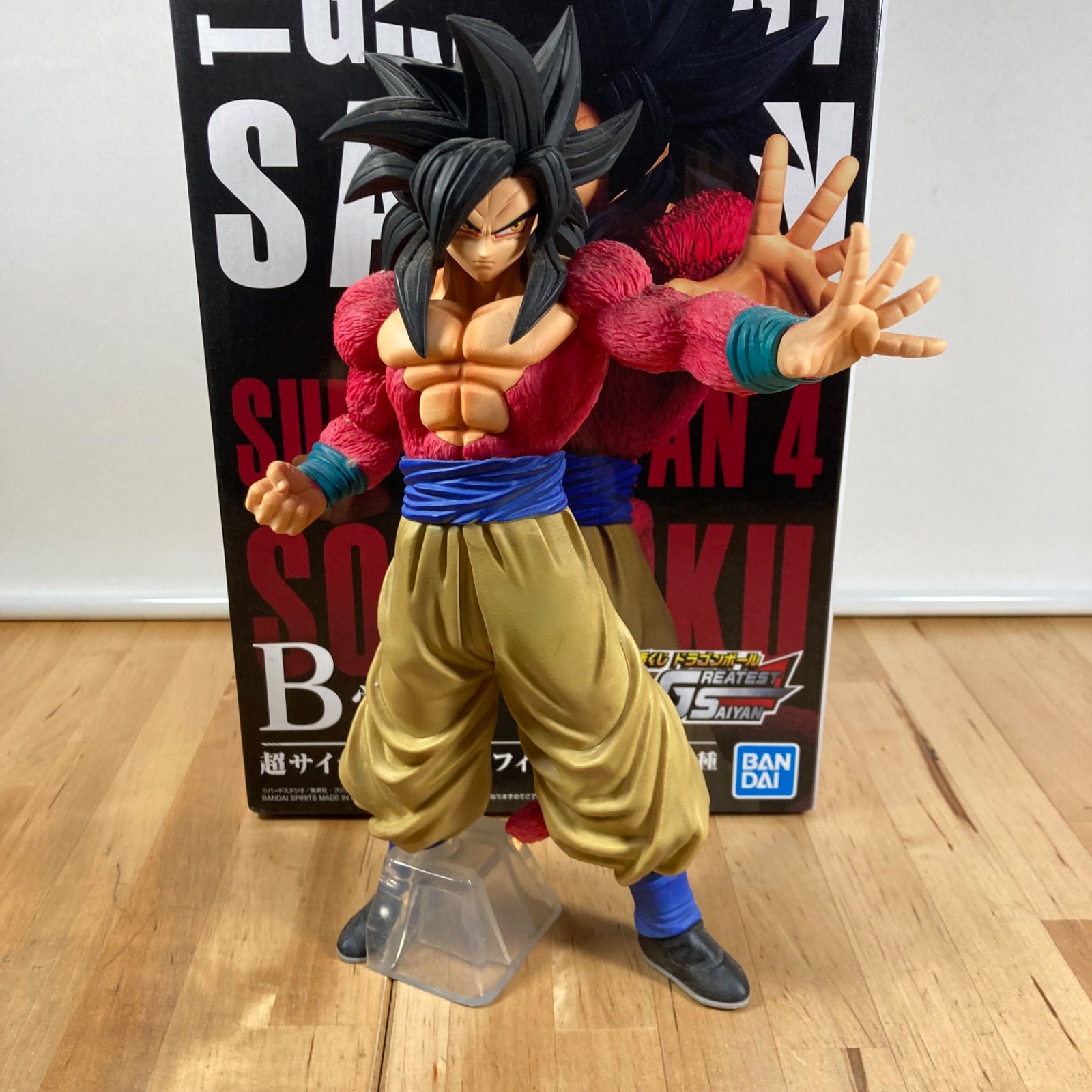 B賞 MASTERLISE 超サイヤ人4孫悟空 一番くじ ドラゴンボール THE