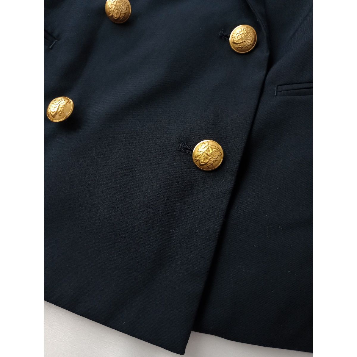 Emma Taylorダブルテーラードジャケット ネイビー size38