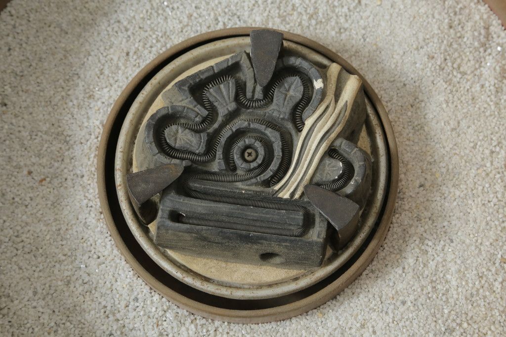 ☆事前問合せ必須☆ くり抜き火鉢 和製ビンテージ 総欅 ケヤキ材 木製