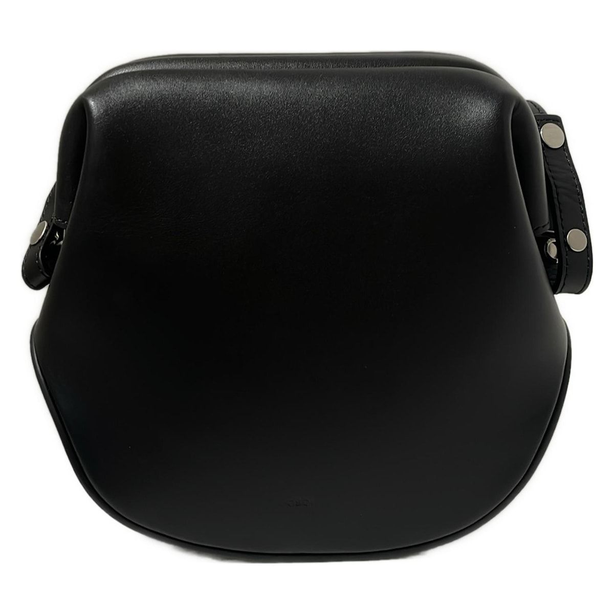 ブラックレザーショルダーバッグ　osoi Osoi Folder Brot レザーショルダーバッグ | ブラック | FARFETCH JP