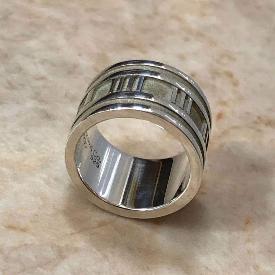 TIFFANY ＆ Co. ティファニー アトラス リング ワイド シルバー