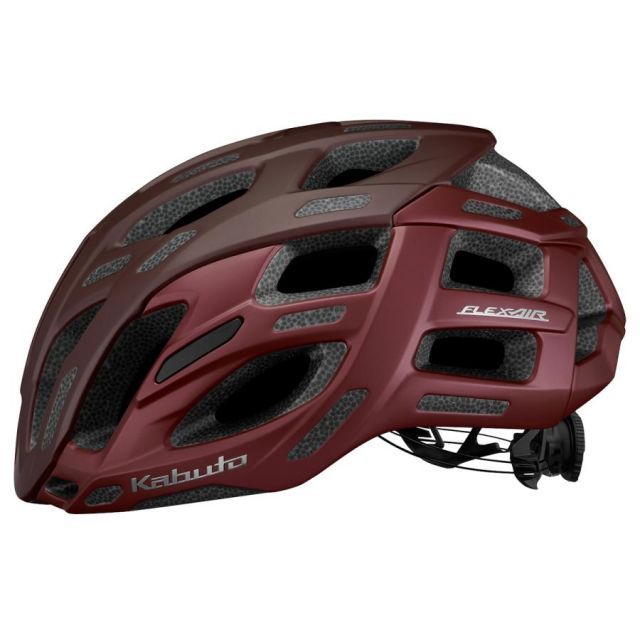 OGK KABUTO オージーケーカブト ヘルメット FLEX-AIR フレックスエアー マットバーガンディ S/M(55-58cm)