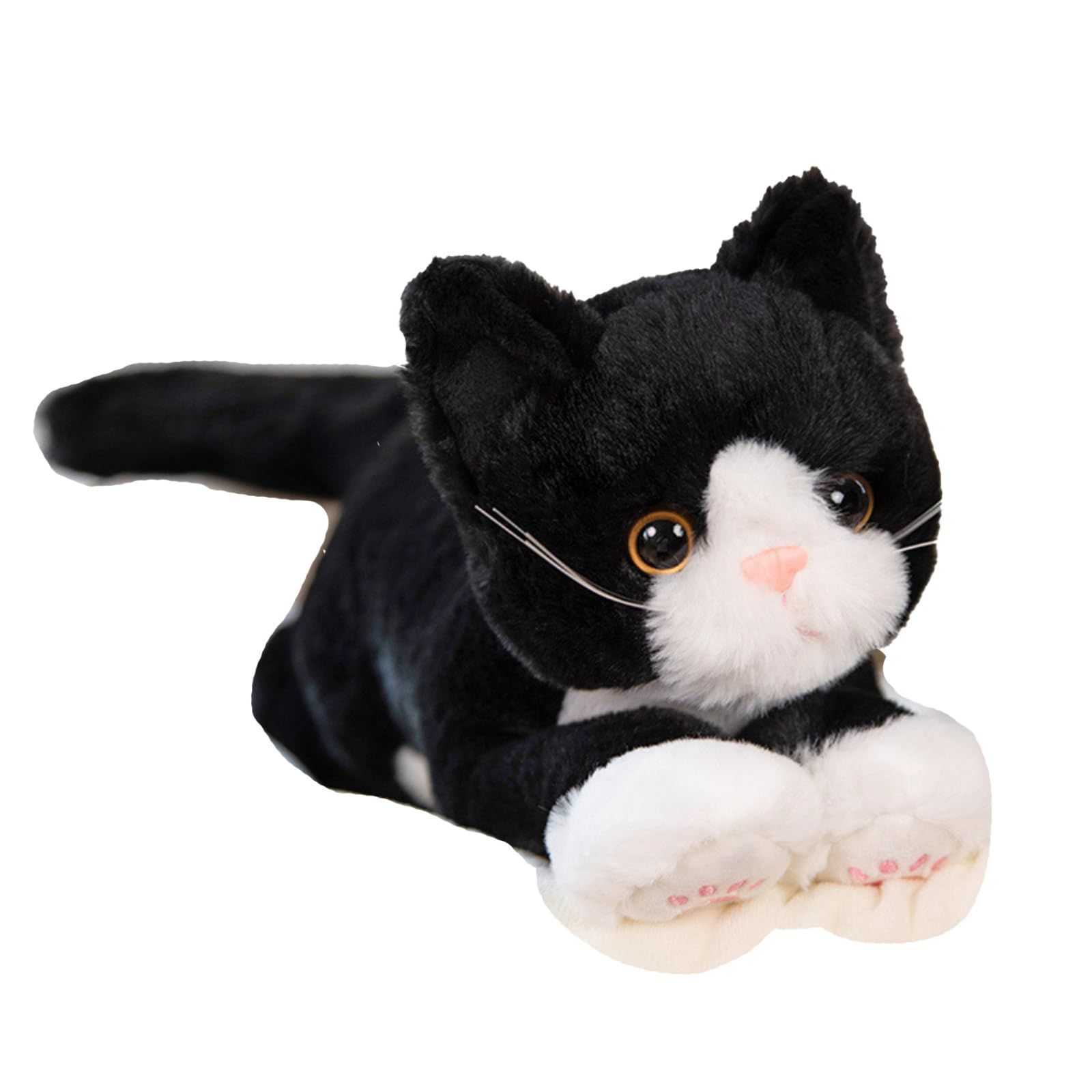 猫 ぬいぐるみ (黒白) [並行輸入品] [黒白] - メルカリ