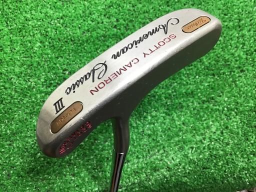 タイトリスト SCOTTY CAMERON American Classic III FLANGE パター PT スチール フレックスその他 メンズ 男性用 右利き 右用 Cランク ゴルフクラブ
