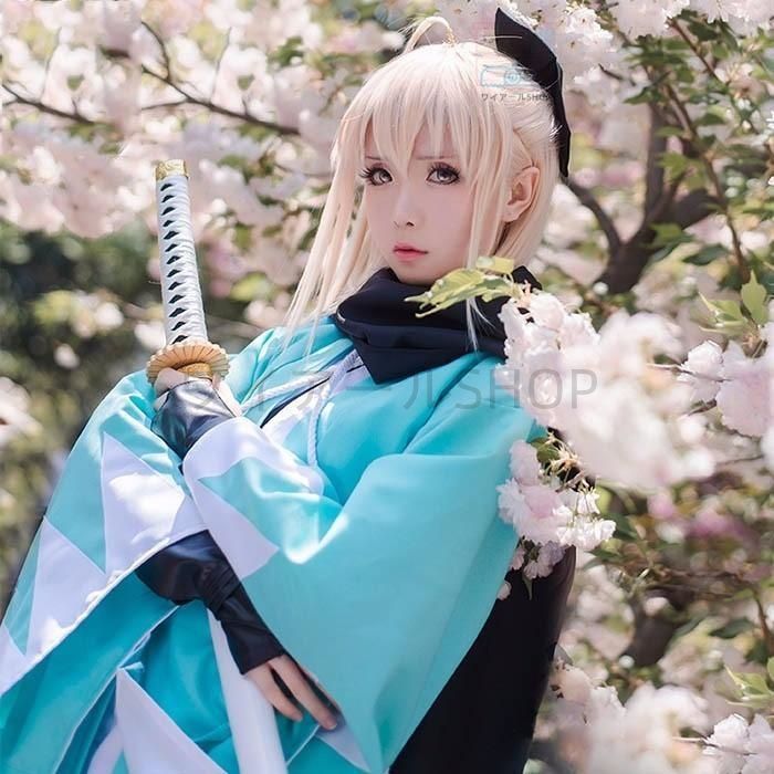 FGO 沖田総司 水着 コスプレ衣装＋靴 第3再臨 FGO 沖田総司 水着 コスプレ衣装＋靴 第3再臨 沖田総司 コスプレ