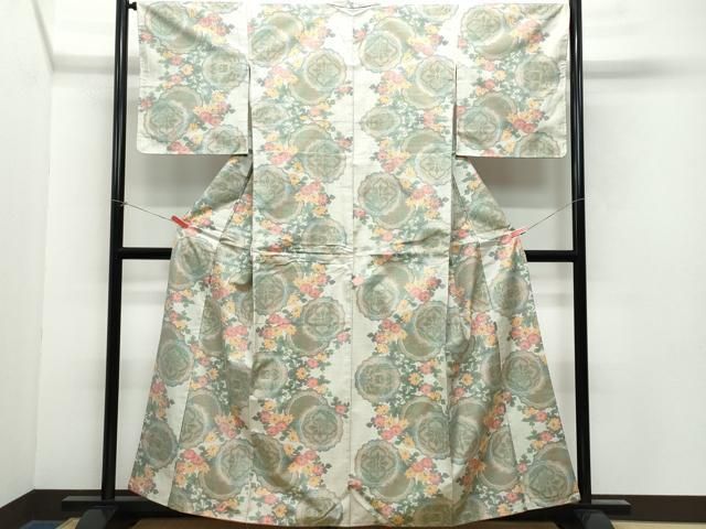 本場大島紬 さが美 証明書あり 白恵泥 着物 お値下げ可能 本場大島紬