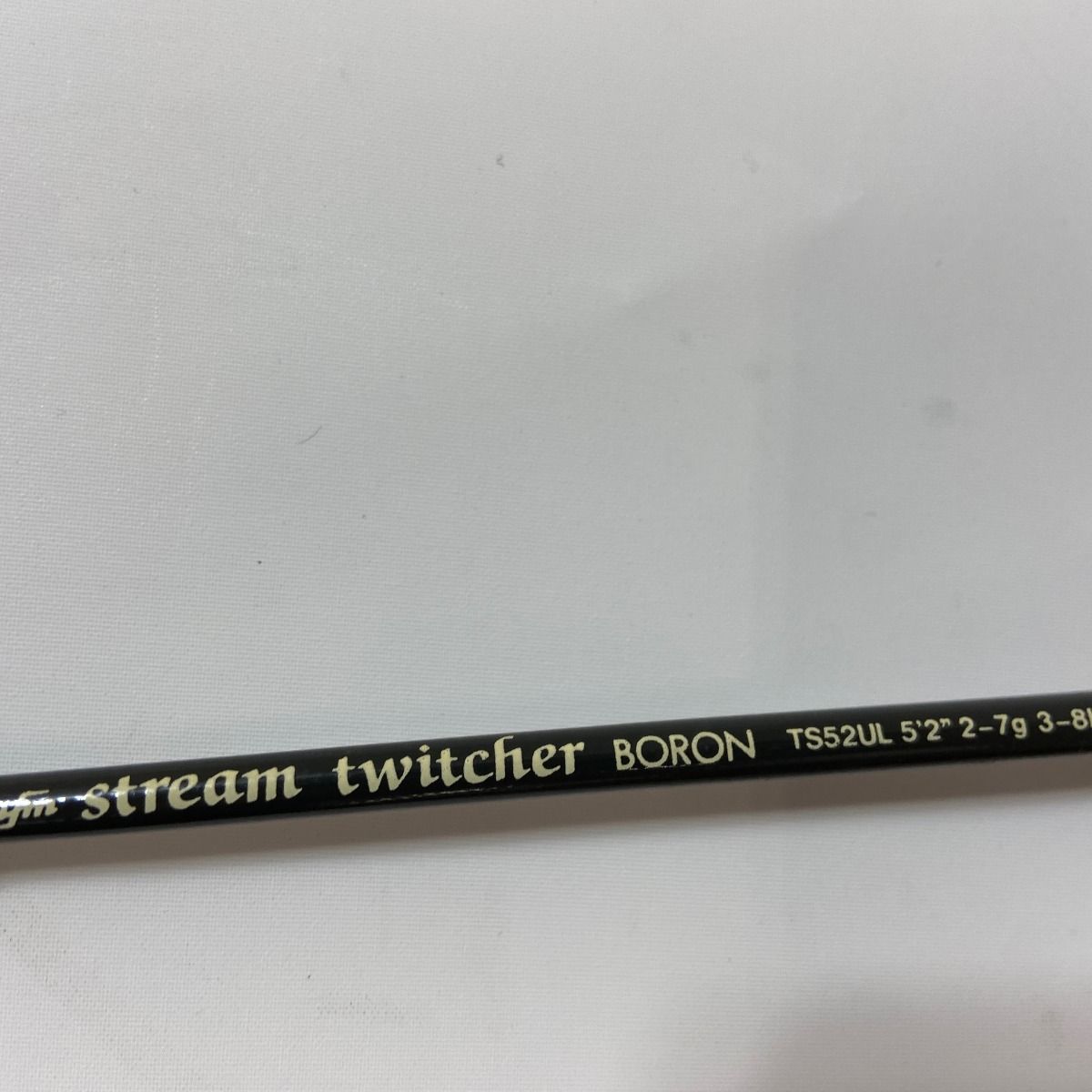 ΨΨufmウエダ ルアーロッド　ストリームトゥイッチャーボロン　TS52UL　袋付 ΨΨufmウエダ ルアーロッド ストリームトゥイッチャーボロン