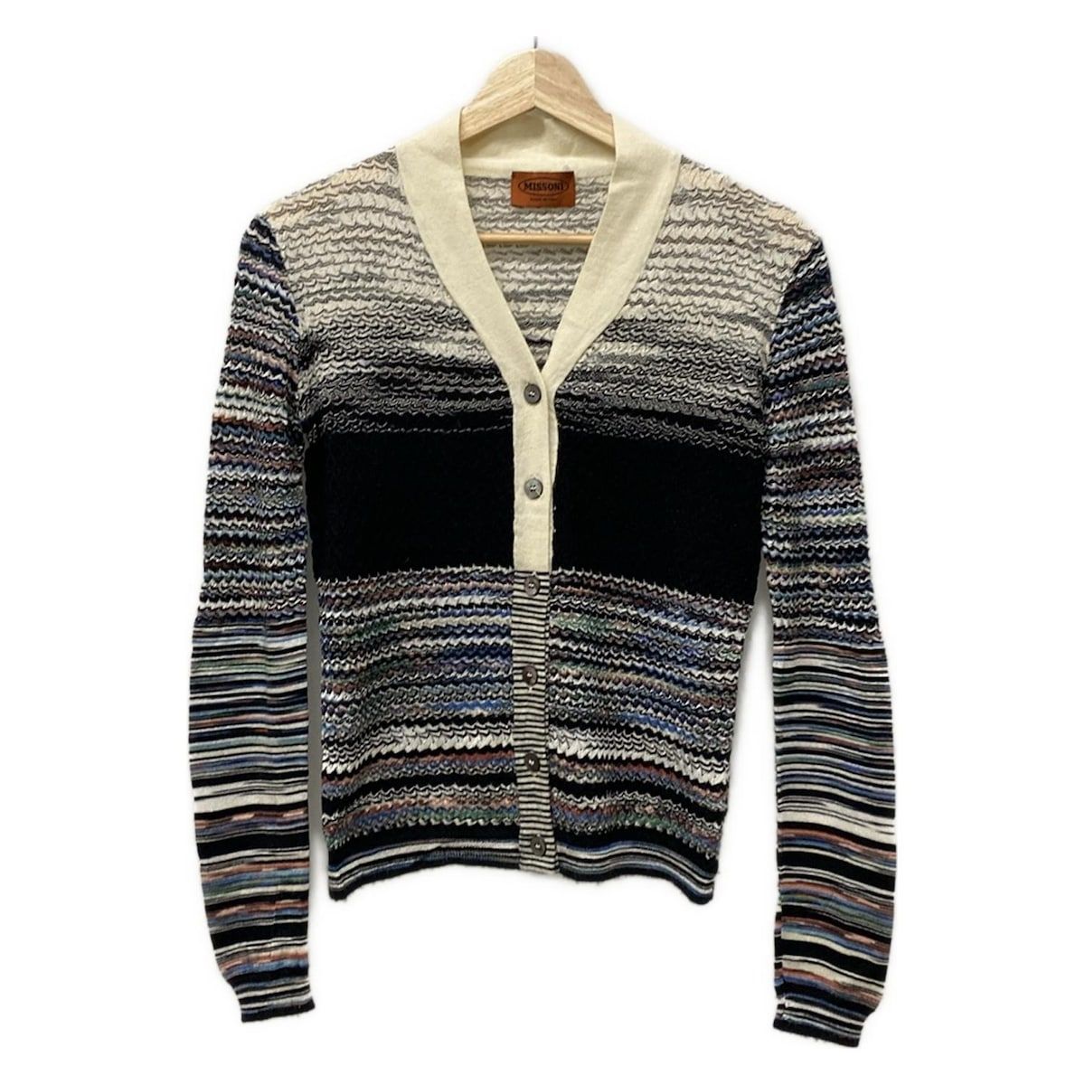 高級オレンジタグ MISSONI ミッソーニ 豪華アンサンブル マルチカラー