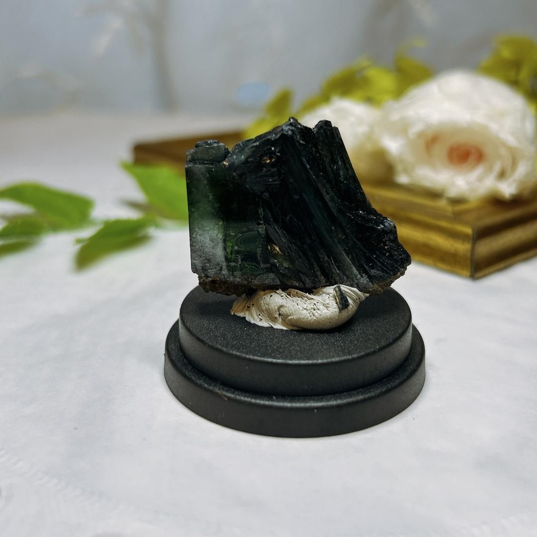 スモーキークォーツ エレスチャル 原石 置物 スモーキーエレスチャル