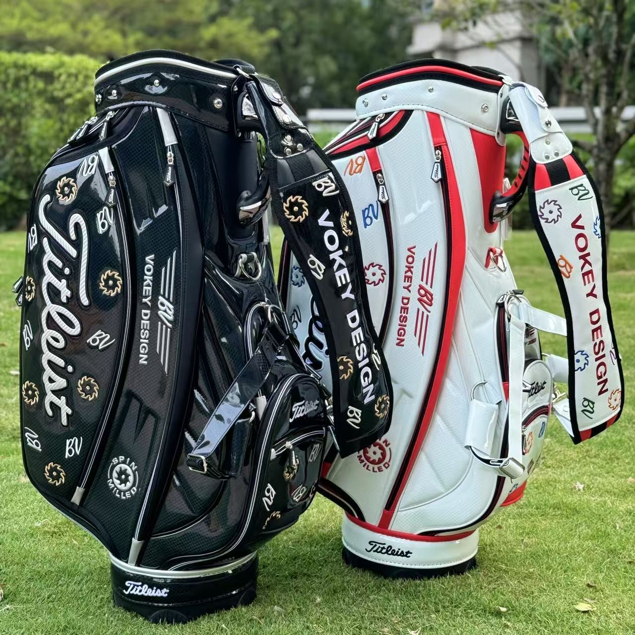 TaylorMadeの限定マスターズキャディバッグ(2019年式・カバー2個付) TaylorMadeの限定マスターズキャディバッグ(2019年式・カバー2個付
