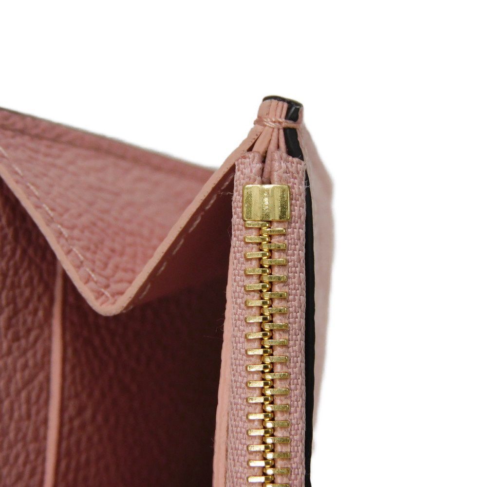 LOUIS VUITTON ルイ・ヴィトン ポルトモネ ロザリ 新型 LVロゴ  