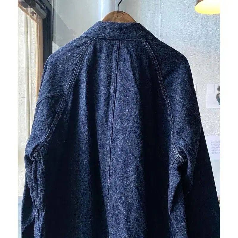 24AW COMOLI デニム ワークジャケット Navy