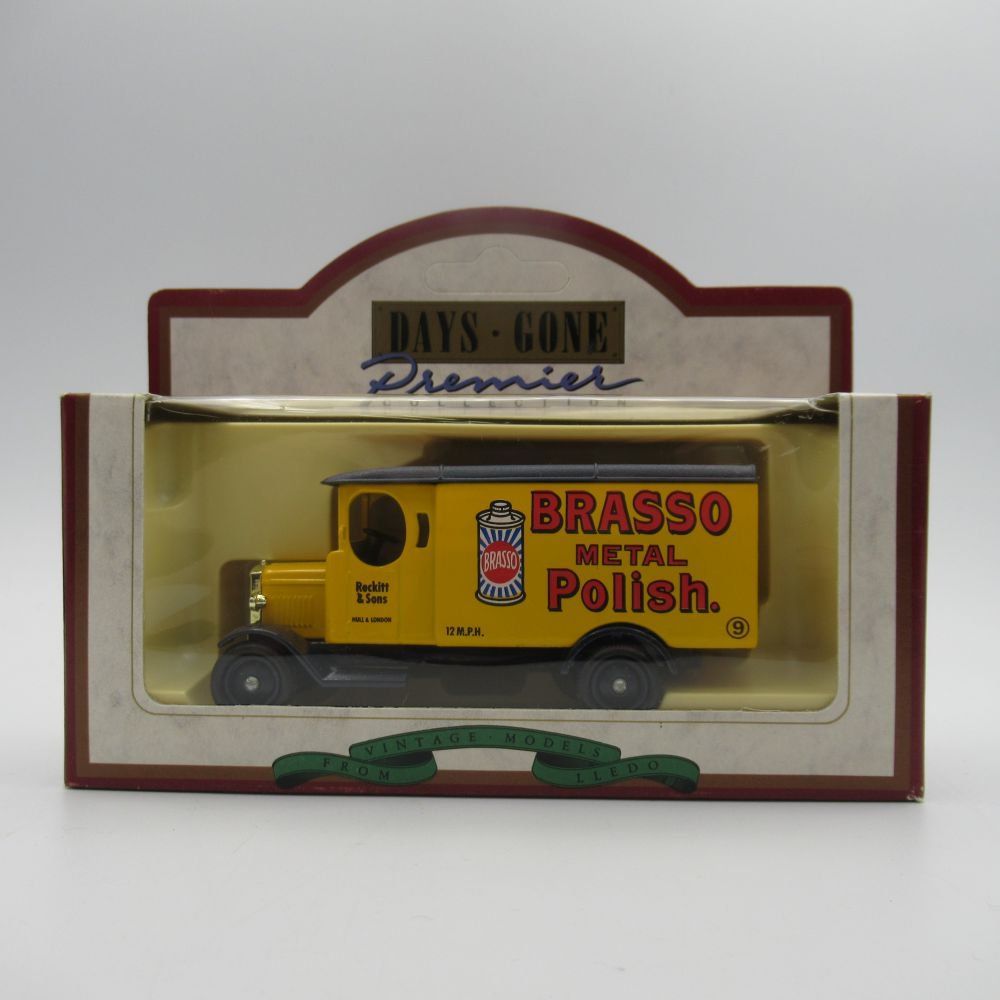 アンティーク雑貨・インテリア ミニカー LLEDO BRASSO METAL POLISH 1970-84年頃 英国製 金属磨き [23A5003-14]