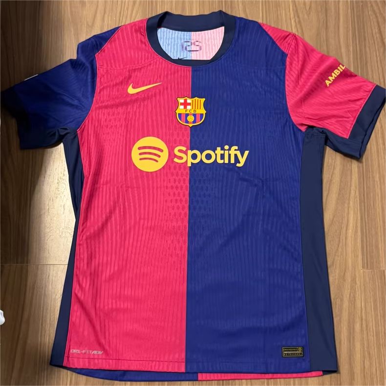 新品】 24/25バルセロナホームユニフォームジャージ19番YAMAL S-2XL 24