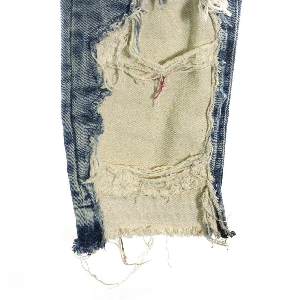 VAL KRISTOPHER ヴァルクリストファー デニム 36 クラッシュ 【公式通販】