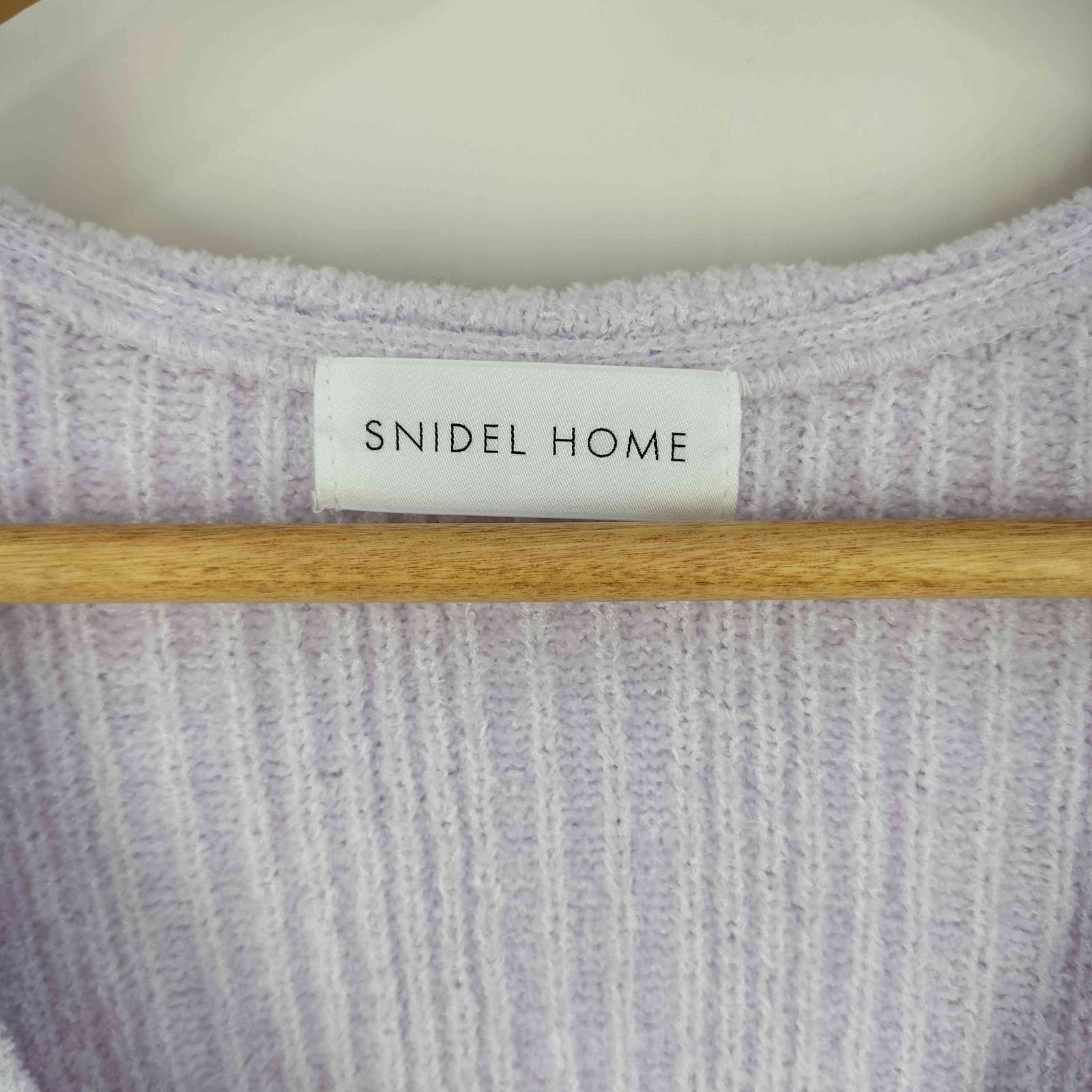 スナイデルホーム SNIDEL HOME MilkySmooth エンブレムニット