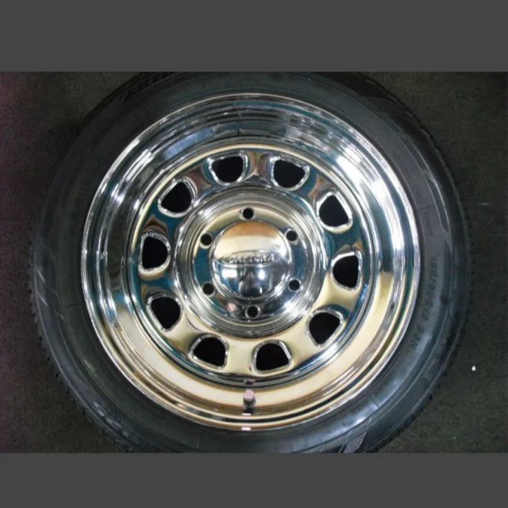 T-2116 本州 デイトナ 7J 19 139.7 6H 185 60R16 ローダウンハイエース 等 16インチ タイヤホイール