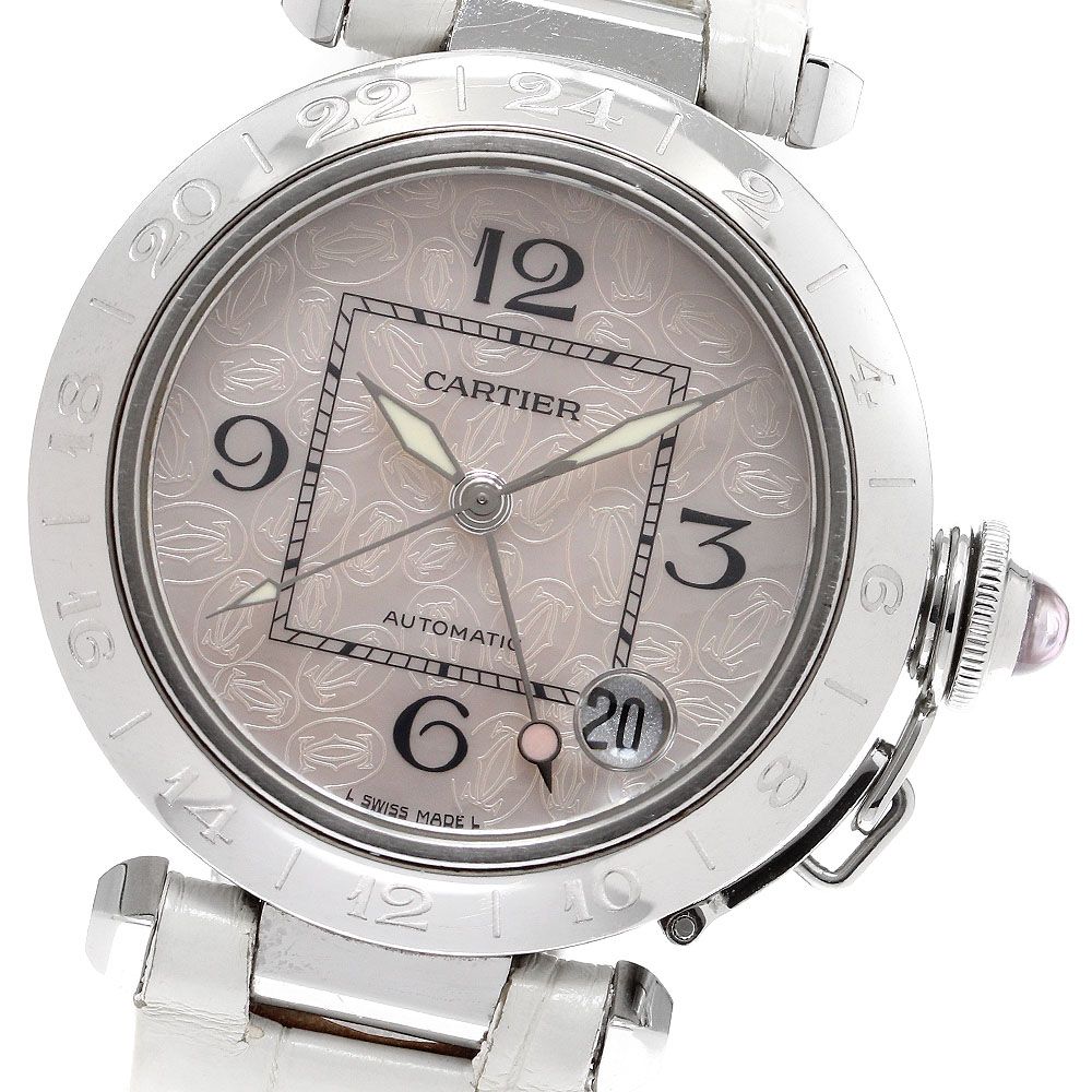 カルティエ CARTIER W3107099 パシャC メリディアン クリスマス GMT 自動巻き レディース_911142