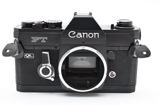 特上 Canon FT QL 35mm 一眼レフ フィルムカメラ ブラック ボディ 4937_79_40