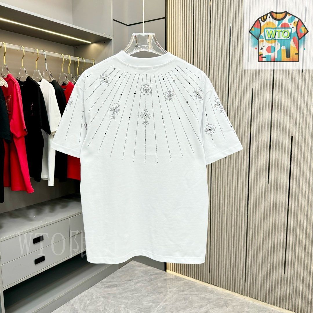 クロムハーツTシャツ CHROME HEARTS クロムハーツ（原本無） ダガー プリント胸