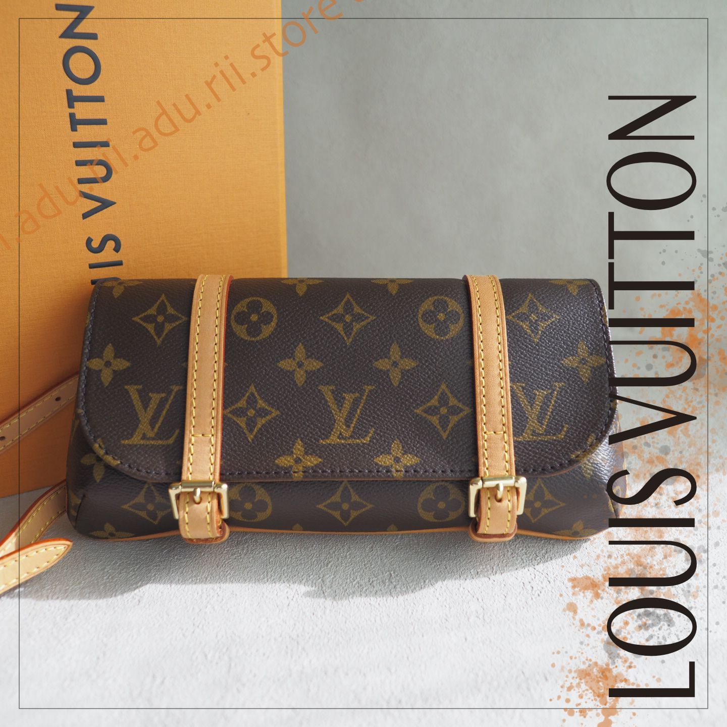 LOUIS VUITTON ポシェットマレル ウエストポーチ - 長財布