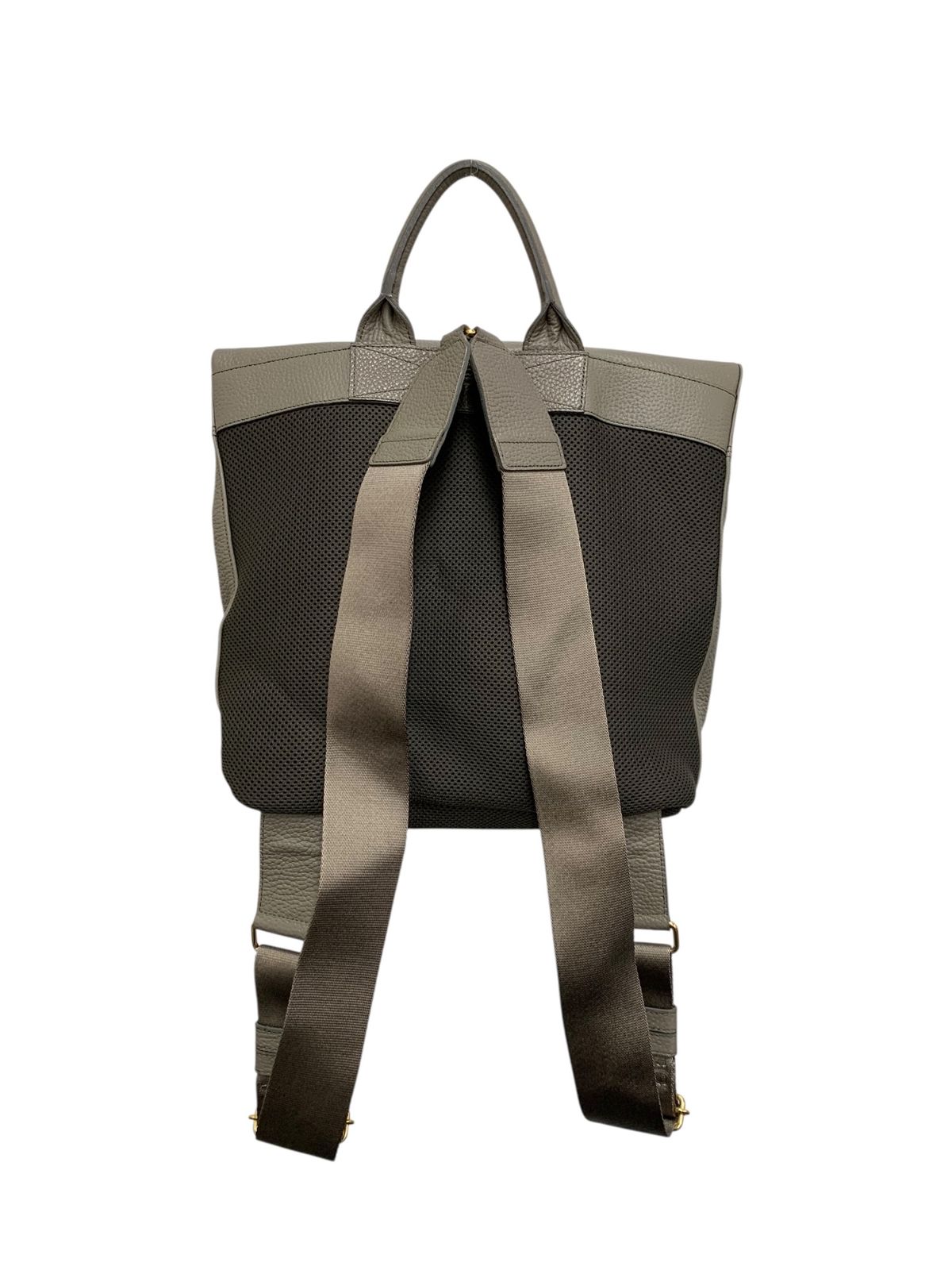 美品】 ADMJ リュック レザー 水色 バックパック ハンドバッグ 2way