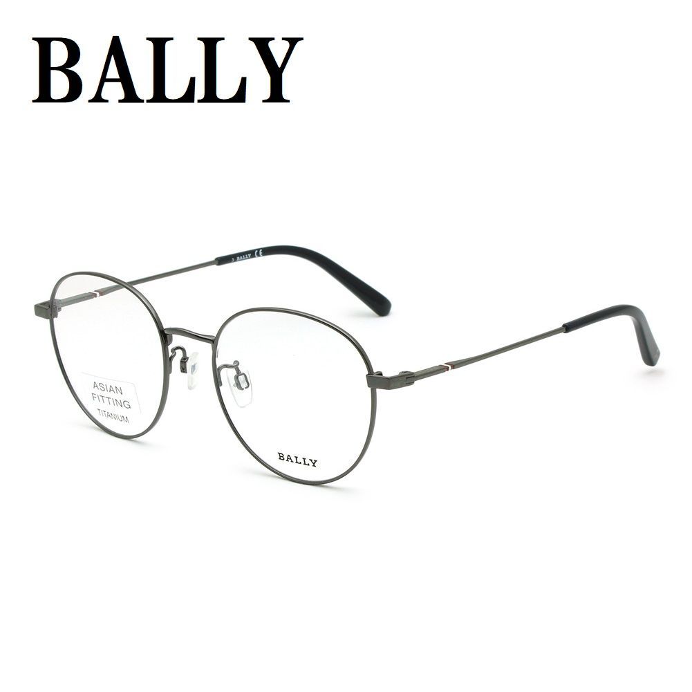 バリー BALLY BY5062D 008 52 メガネ 眼鏡 フレーム アイウェア ノーズパッド 鼻あて メンズ レディース ガンメタル