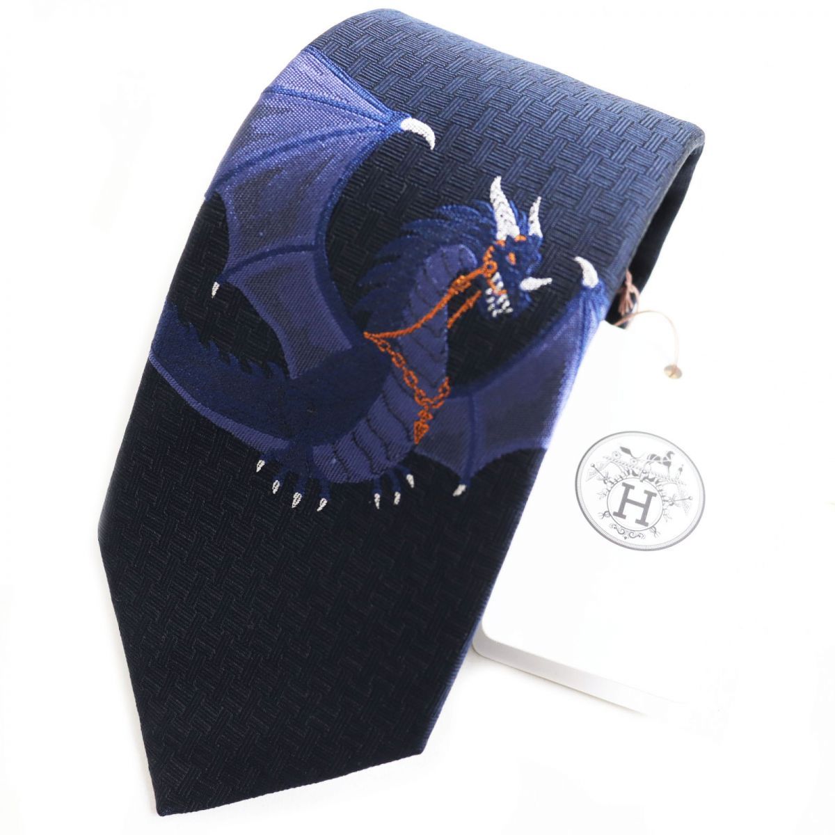 HERMES エルメス ヘヴィシルクタイ Dragon Flash HERMES エルメス ヘヴィシルクタイ Dragon Flash - メルカリ