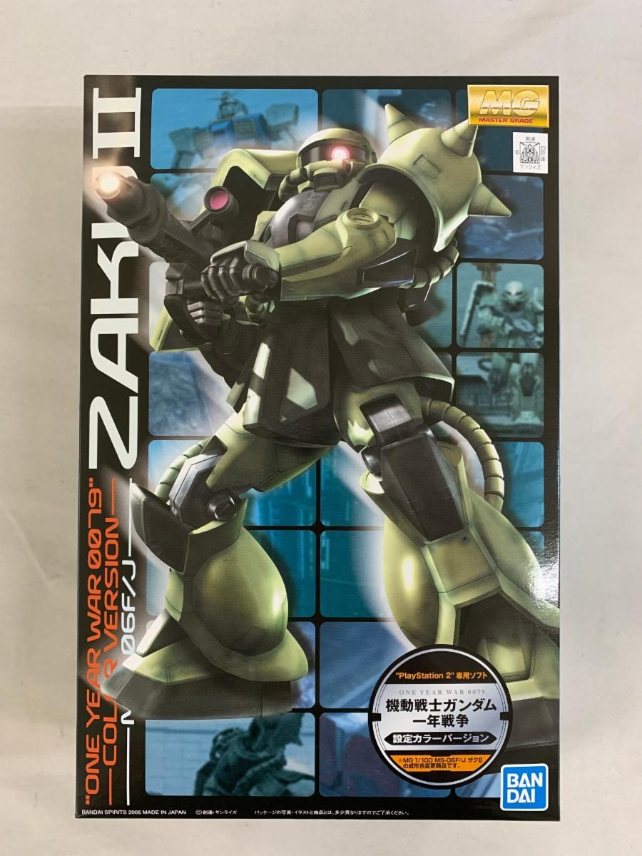 【未開封】1/100 MG MS-06F/J ザクII ONE YEAR WAR 0079設定カラーVer. 「機動戦士ガンダム 一年戦争」 [5056959] 未開封】1/100 MG MS-06F/J ザクII ONE YEAR WAR 0079設定カラー
