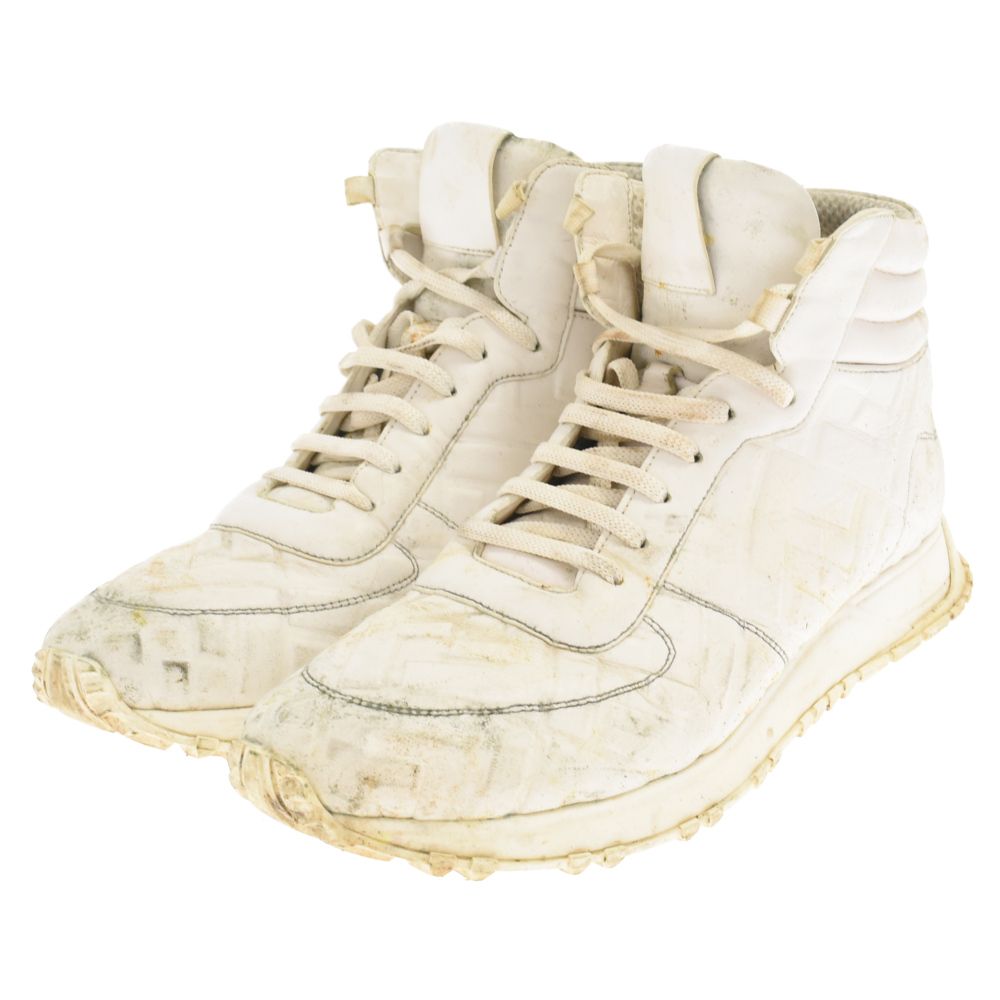 FENDI (フェンディ) ZUCCA HI-TOP SNEAKER 7E1336 ズッカ柄