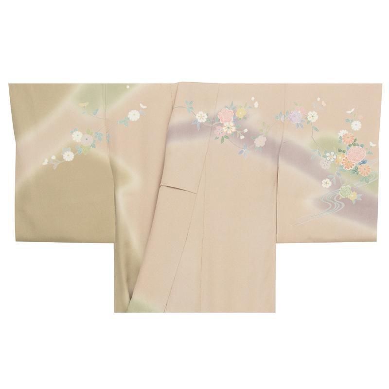 店舗改装後仕立無料☆正絹特撰京友禅伝統工芸本絞りと