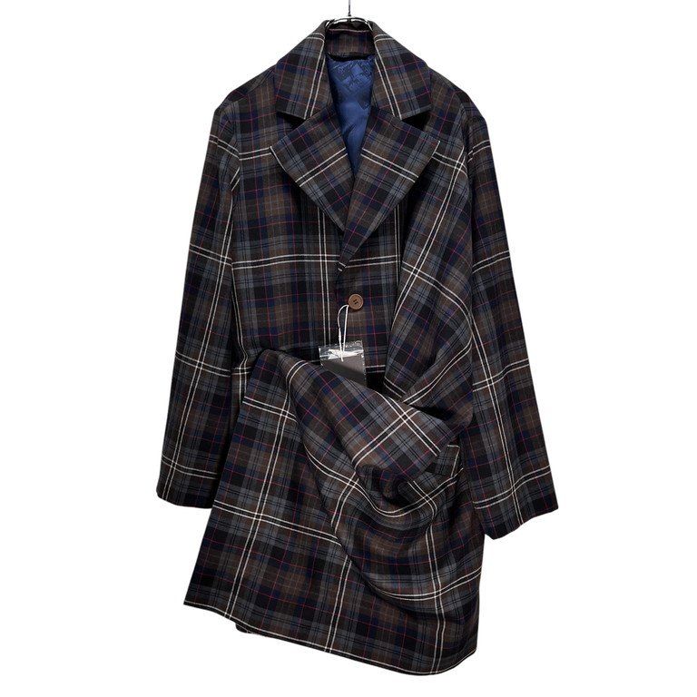 Vivienne Westwood MAN　シャドーチェックチェスターコート Vivienne Westwood MAN シャドーチェックチェスターコート