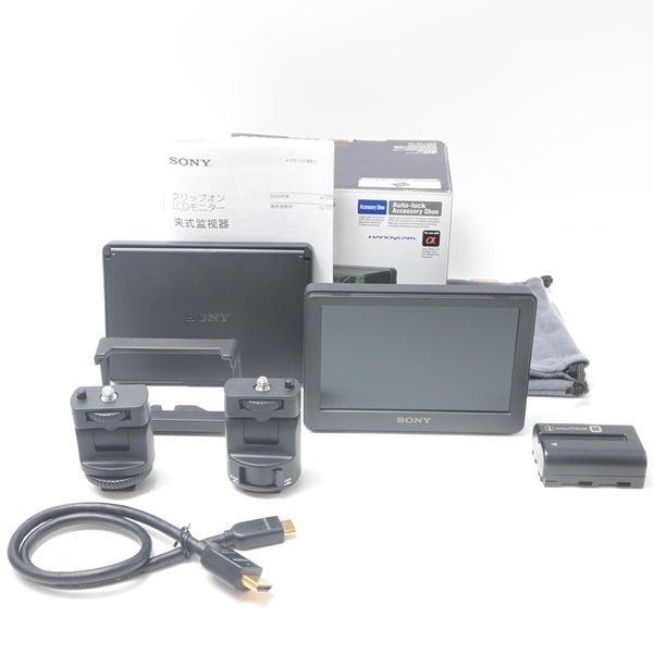 ソニー SONY クリップオンLCDモニター CLM-V55