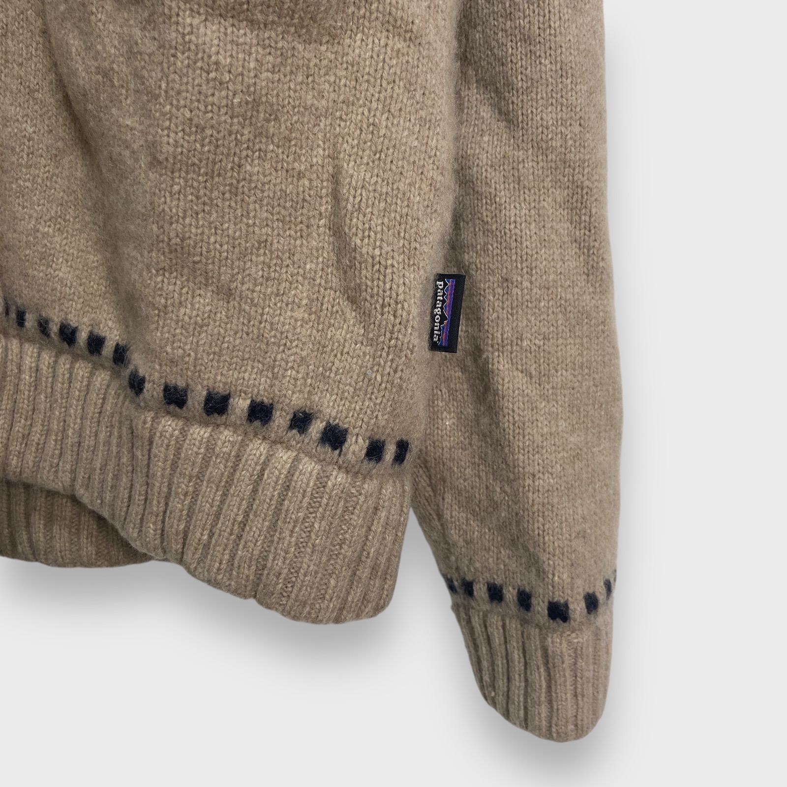 ☆patagonia☆パタゴニア☆ノルディック柄ショールカーディガン 