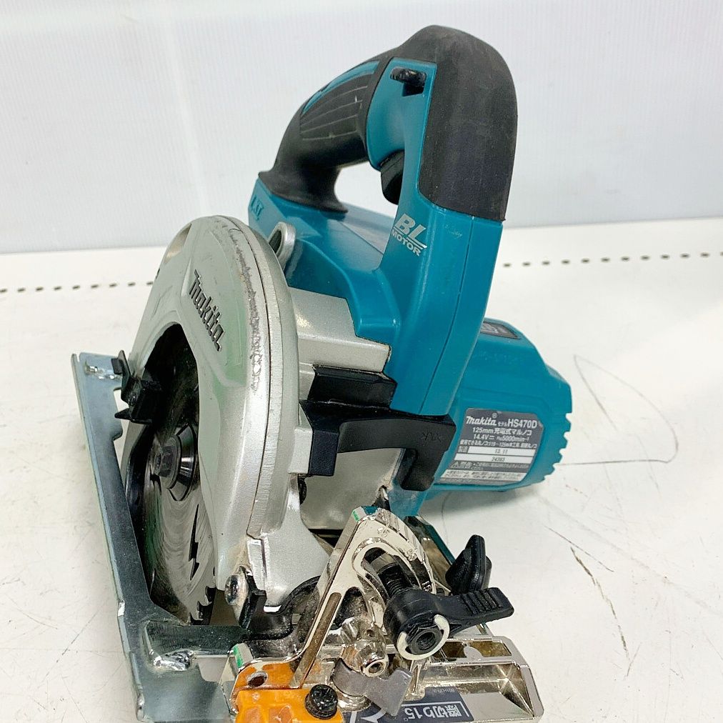 ♭♭MAKITA マキタ 125mm 充電式丸ノコ 14.4v 2013.11製 本体のみ 