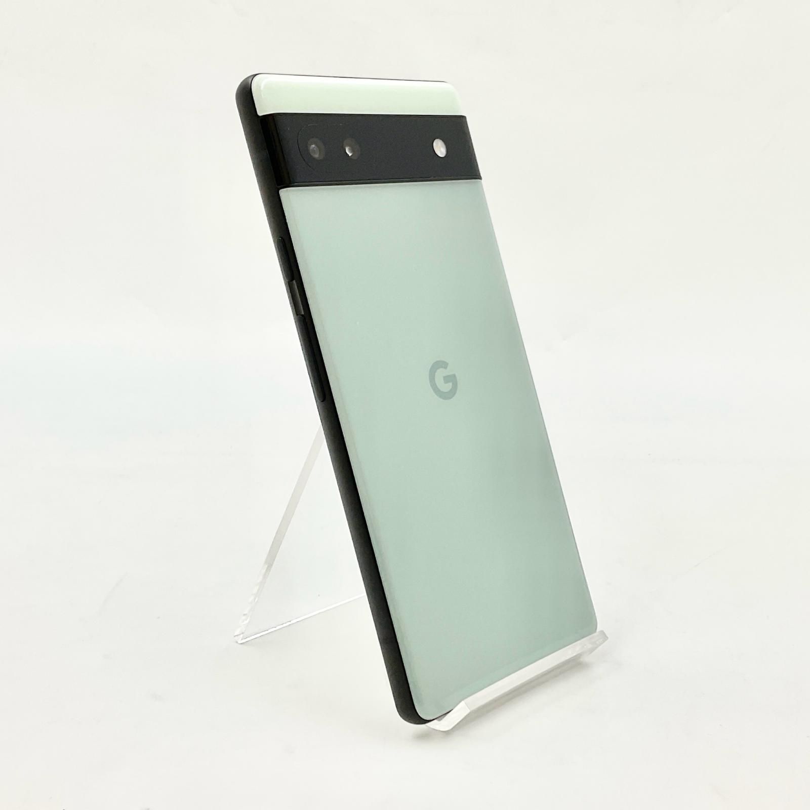 Google Pixel 6a 128GB Sage SIMフリー GB17L 白ロム【難有】【最速 