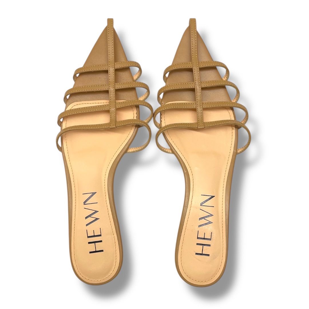HEWN ポインテッドストラップ ミュール HEWN ヒューン Pointed strap mules ポインテッドストラップ