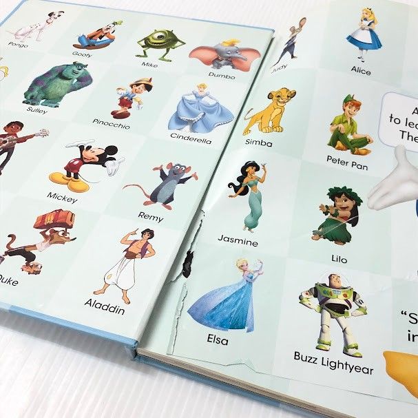 ディズニー英語システム MY BIG BOOK OF WORDS 2019年 z-675 DWE