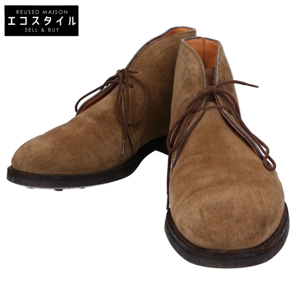 JOHN LOBB ジョンロブ KRASNAクラスナ ラスト2410 スエード チャッカブーツ| 6.5E