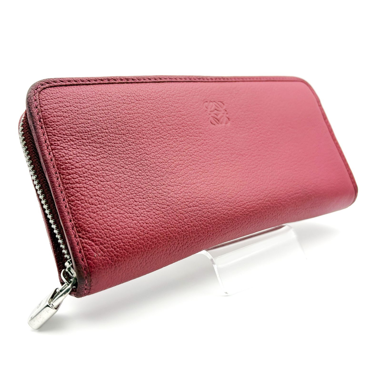 良品 】LOEWE ロエベ アマソナ アナグラム ラウンドファスナー
