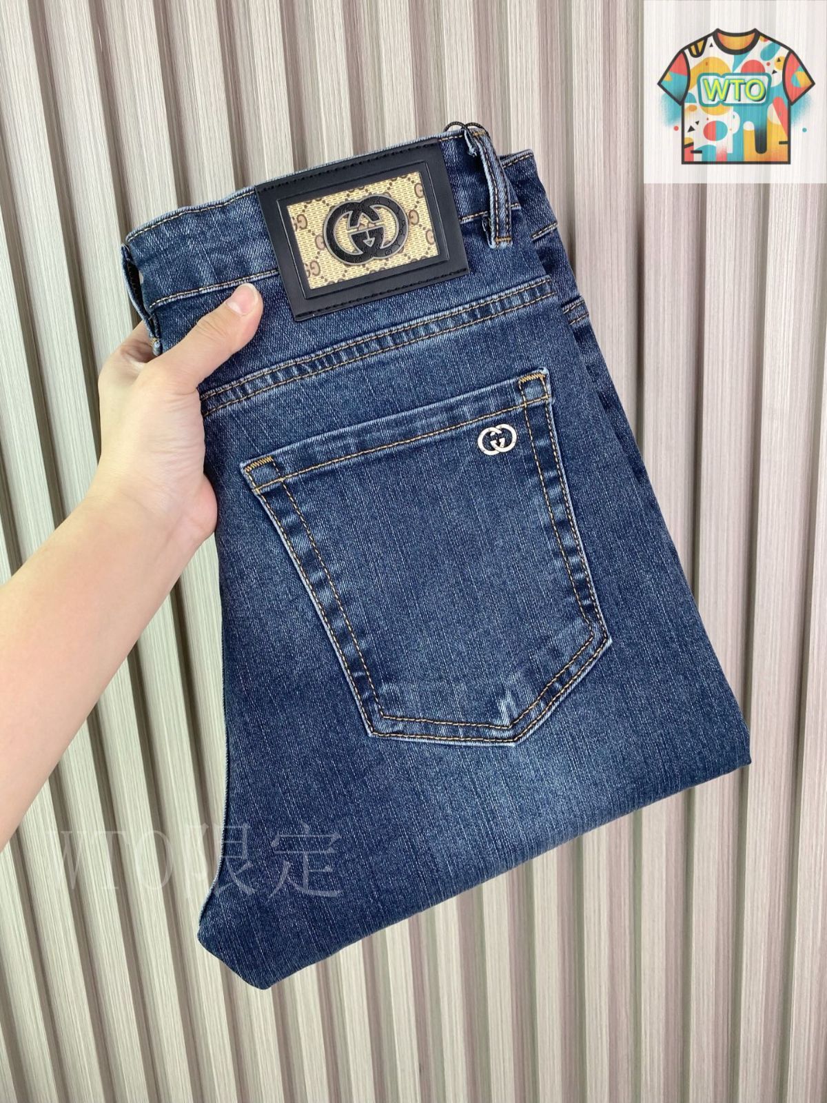 今日特価】Gucci ストレッチスキニーデニムパンツ - メルカリ