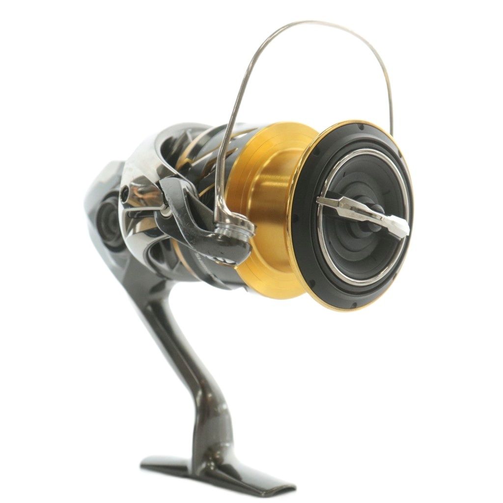 シマノ SHIMANO ツインパワー TWIN POWER 4000XG スピニングリール 黒 ブラック ゴールド色 5SF29H043 |XZ GY18