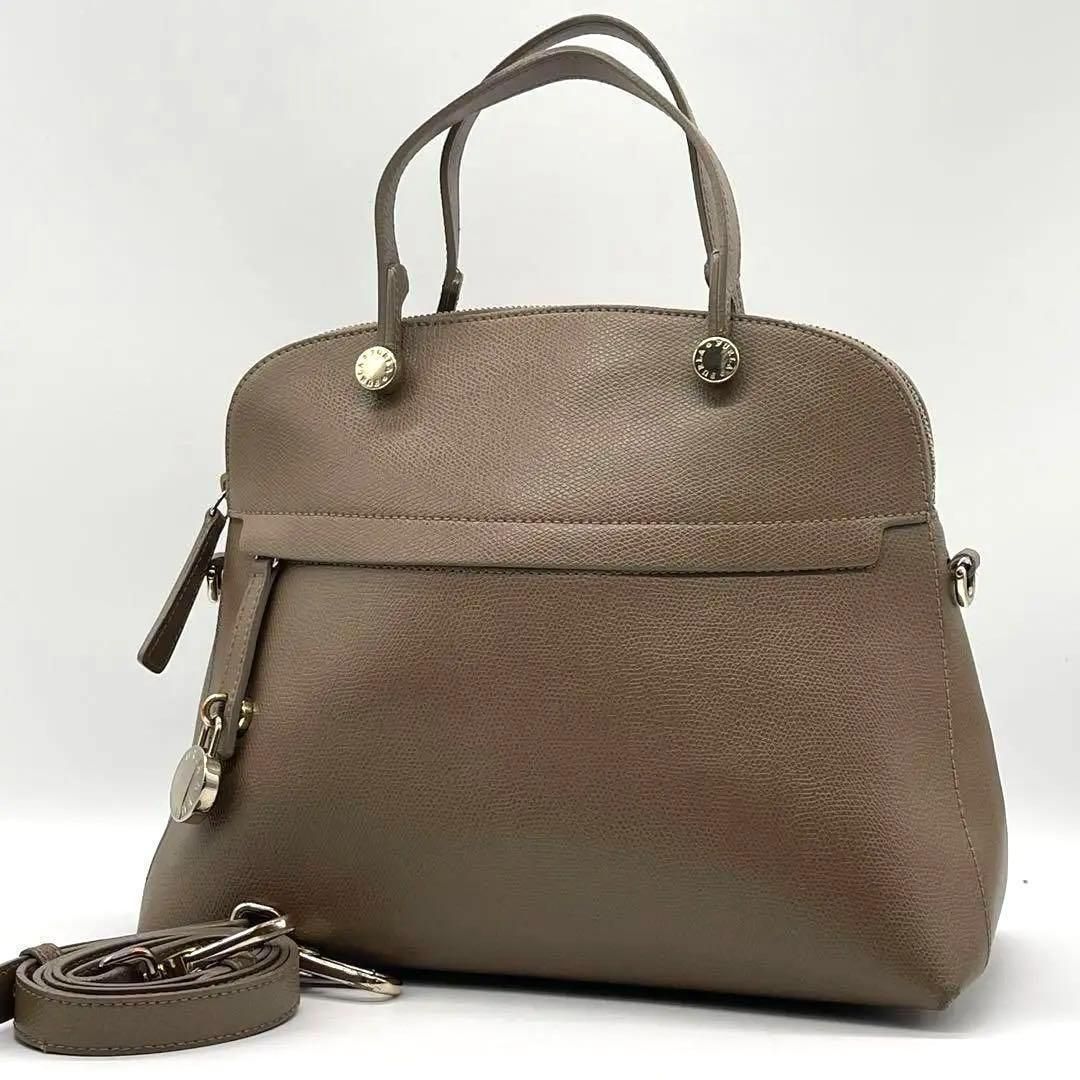 良品】FURLA フルラ パイパー ハンドバッグ ショルダーバッグ