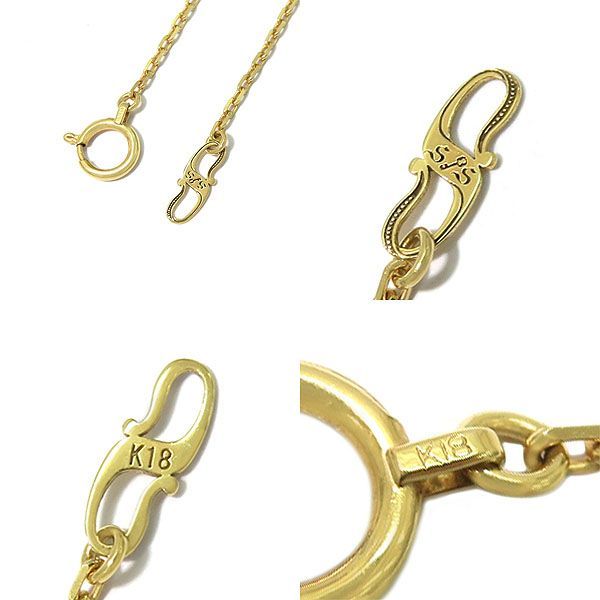 極美品✨K18 ゴールド シンプル チェーンネックレス K18極美品✨シンプル チェーンネックレス 約45cm - メルカリ