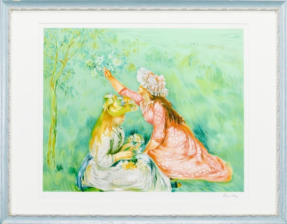 RENOIR ルノワール『創作と技法』挿絵本 リトグラフ RENOIR ルノワール『創作と技法』挿絵本 リトグラフ 書