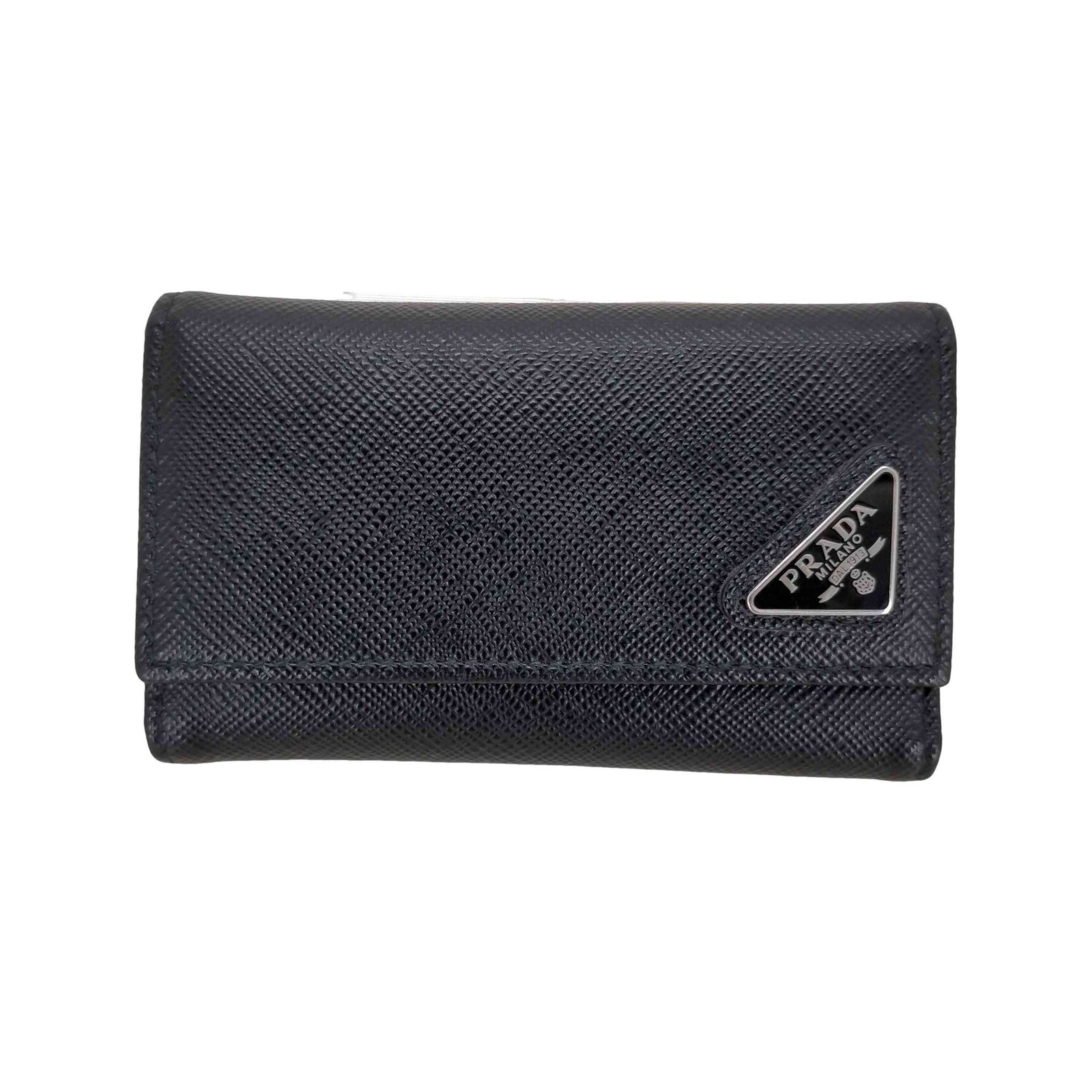 プラダ PRADA サフィアーノ トライアングル 6連キーケース