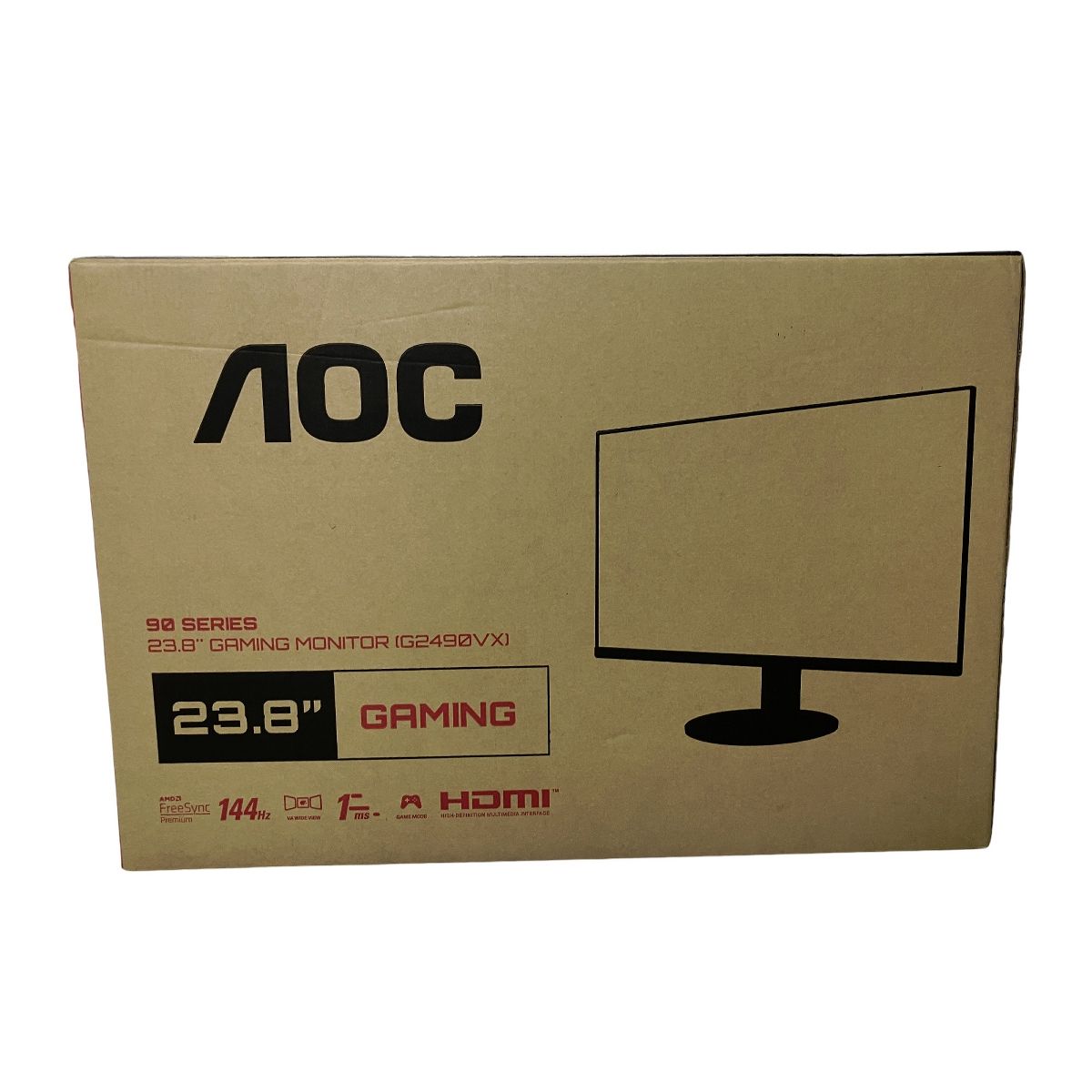 AOC G2490VX 23.8インチ ゲーミングモニター ディスプレイ 2024年製